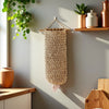 Handwoven Jute Grocery Bag Holder